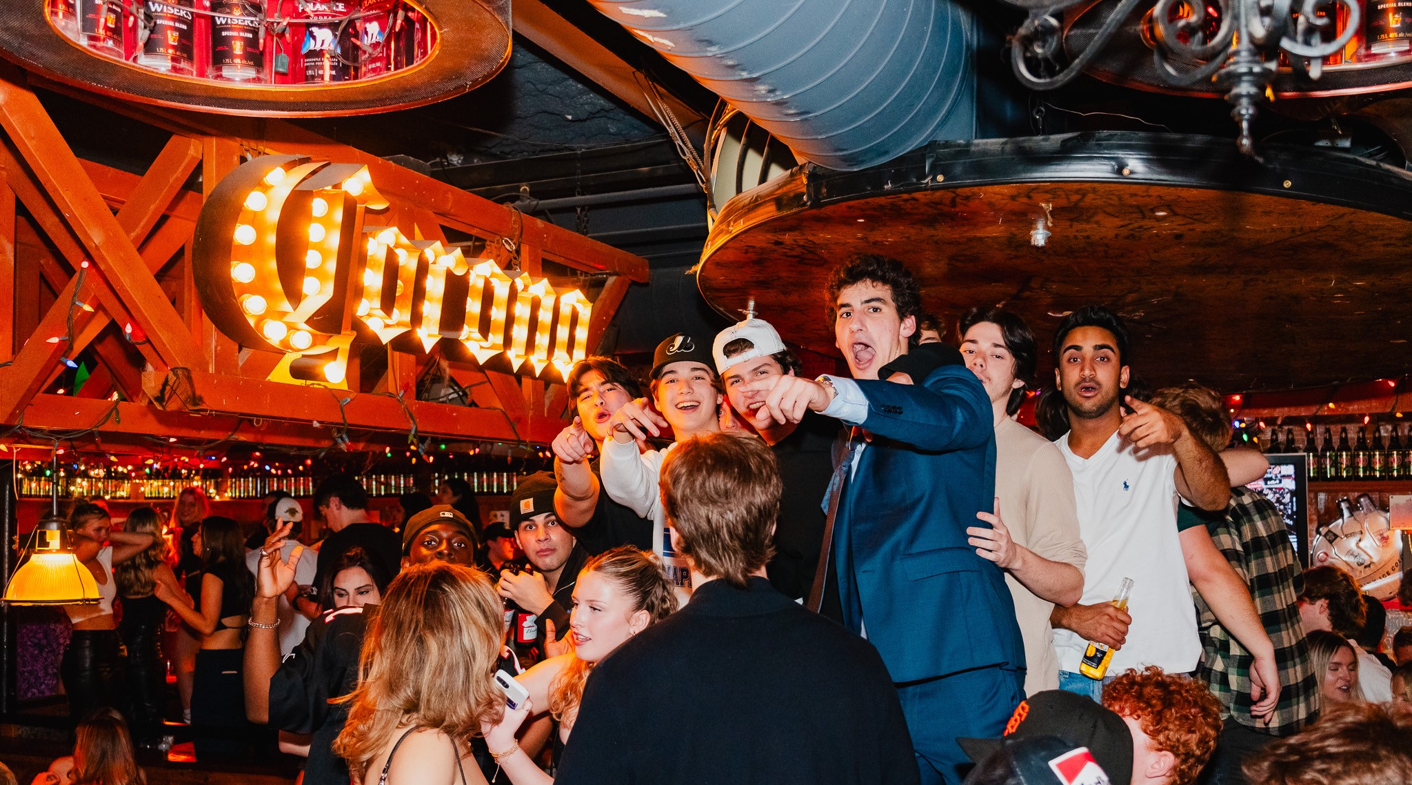View of the dj and the Ceeps dance floor